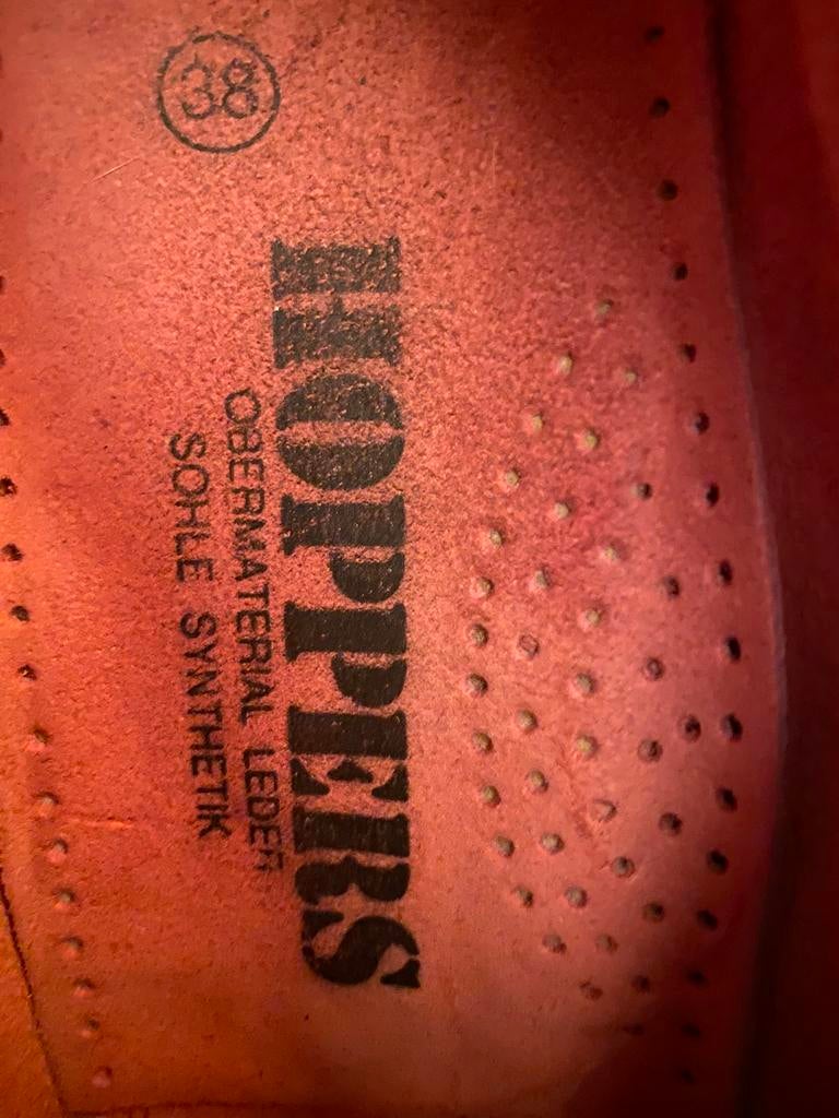 Originele vintage Rose suede Hoppers maat 38, Kleding | Dames, Schoenen, Ophalen of Verzenden, Zo goed als nieuw