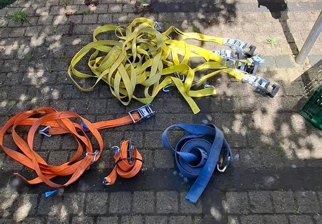 9x spanband professionele kwaliteit., Ophalen of Verzenden