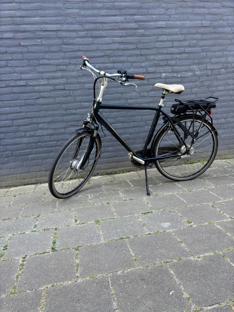 Batavus genova elektrische herenfiets 28 inch N7 H57, 55 tot 59 cm, Ophalen of Verzenden, Zo goed als nieuw, Batavus