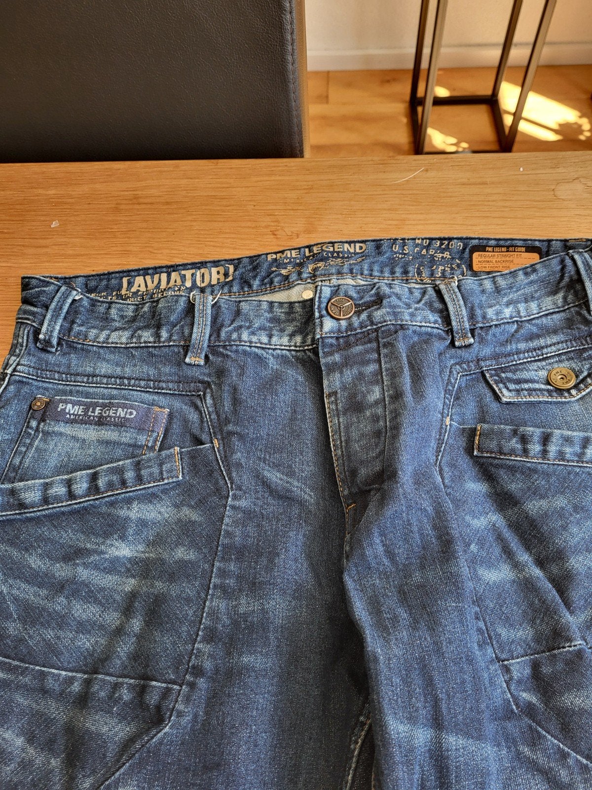 pme spijkerbroek, Blauw, Ophalen of Verzenden, Zo goed als nieuw, Pme