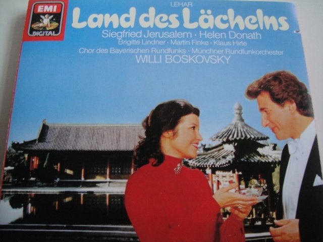 LEHAR Land des lächelns 2 - CD BOSKOVSKY EMI NIEUWSTAAT, Ophalen of Verzenden, Romantiek, Zo goed als nieuw, Opera of Operette