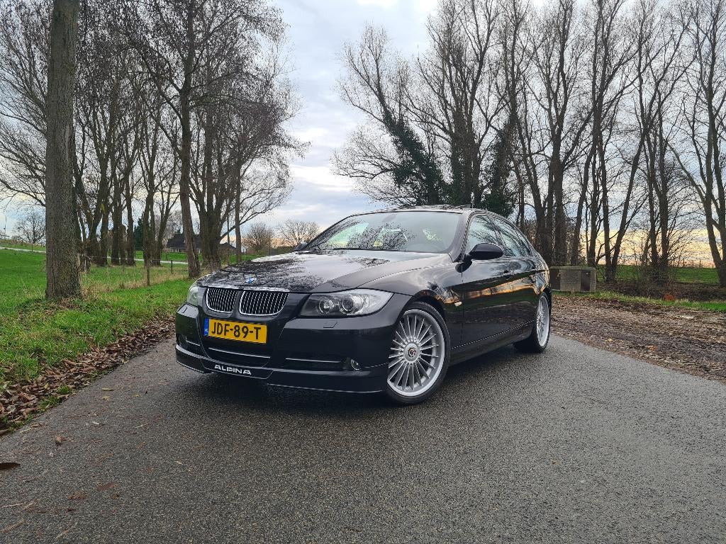 Alpina BMW Alpina B3 360pk 2008 Zwart E90 Navi Schuifdak Xen, Auto's, Automaat, Achterwielaandrijving, Zwart, 360 pk