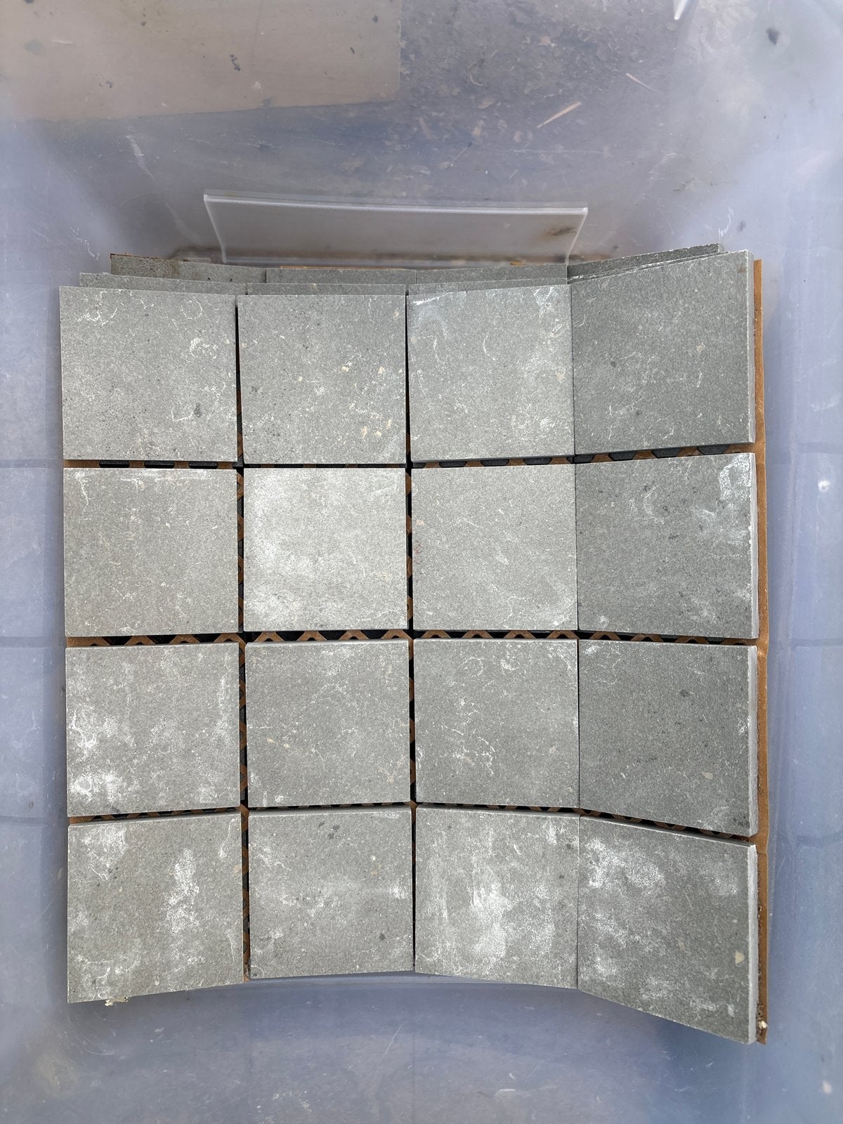 5+ vellen kleine grijze tegels 7x7 cm, Ophalen, Minder dan 20 cm, Minder dan 5 m², Wandtegels