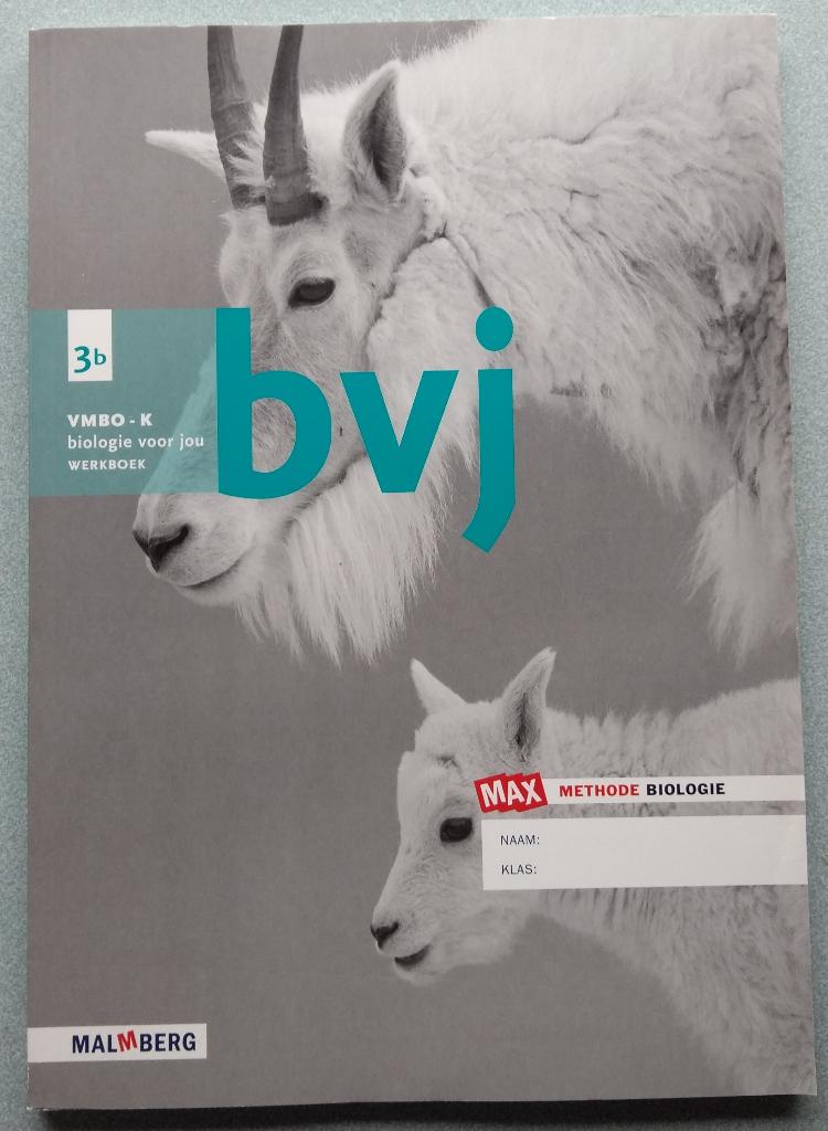 9789402057782 Biologie voor jou vmbo-k deel 3B Werkboek, Verzenden, Zo goed als nieuw, VMBO, Biologie