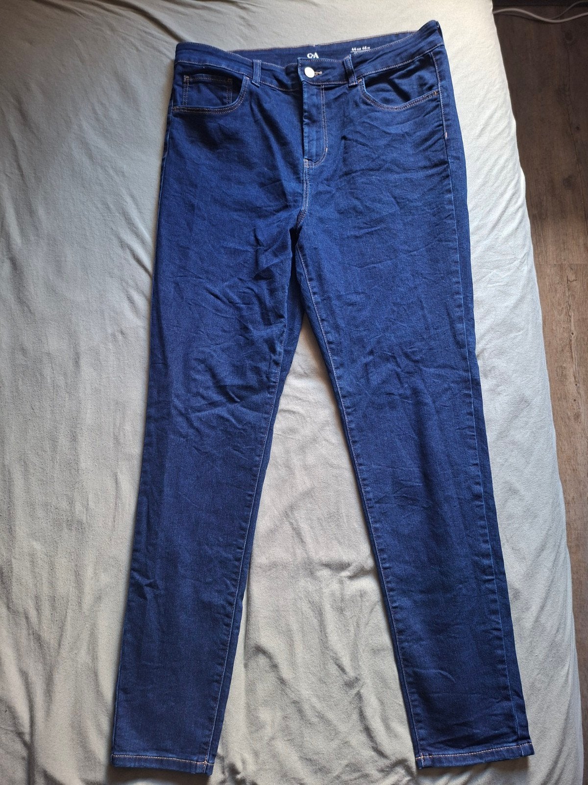 C&A jeggings - Maat  44/46, Kleding | Dames, Spijkerbroeken en Jeans, Blauw, Overige jeansmaten, Ophalen of Verzenden, Gedragen