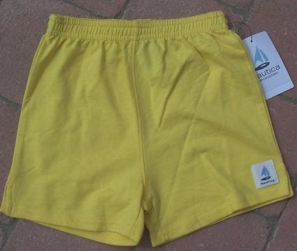 Gele Nautica short maat 74 NIEUW (2270), Kinderen en Baby's, Babykleding | Maat 74, Nautica, Broekje, Nieuw, Ophalen of Verzenden