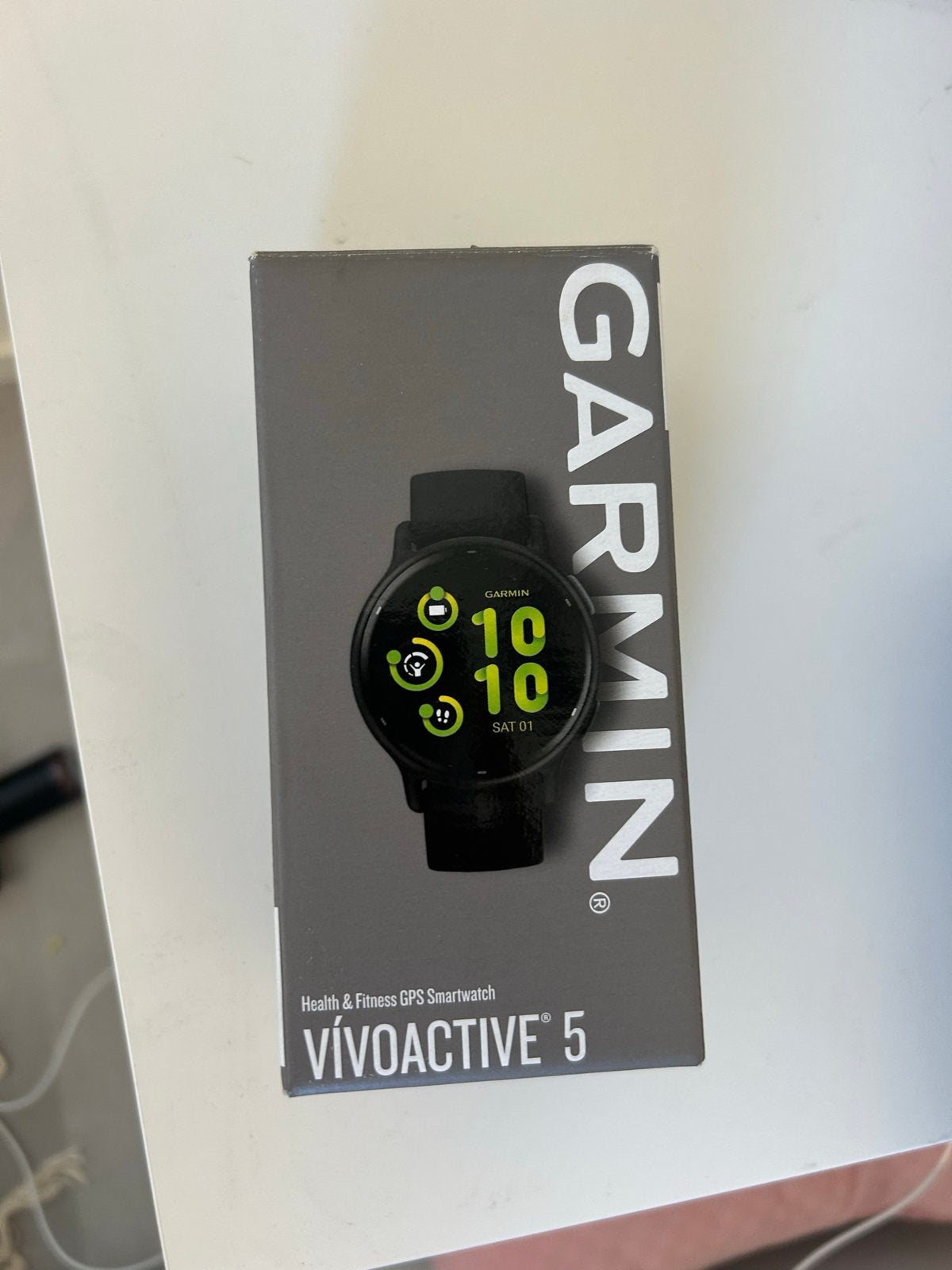 Garmin Vivoactive 5 Smartwatch Zwart - Nieuw in doos, Afstand, Zwart, Nieuw, Ophalen of Verzenden