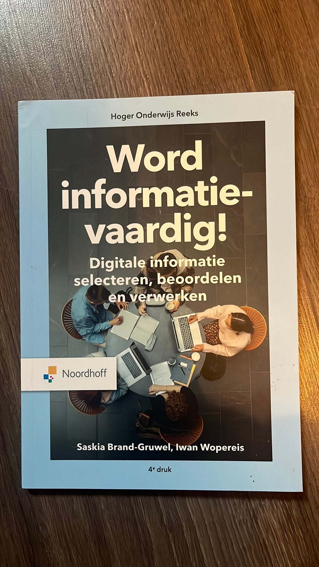 Iwan Woppereis - Word informatievaardig!, Boeken, Studieboeken en Cursussen, Iwan Woppereis; Saskia Brand-Gruwel, Zo goed als nieuw