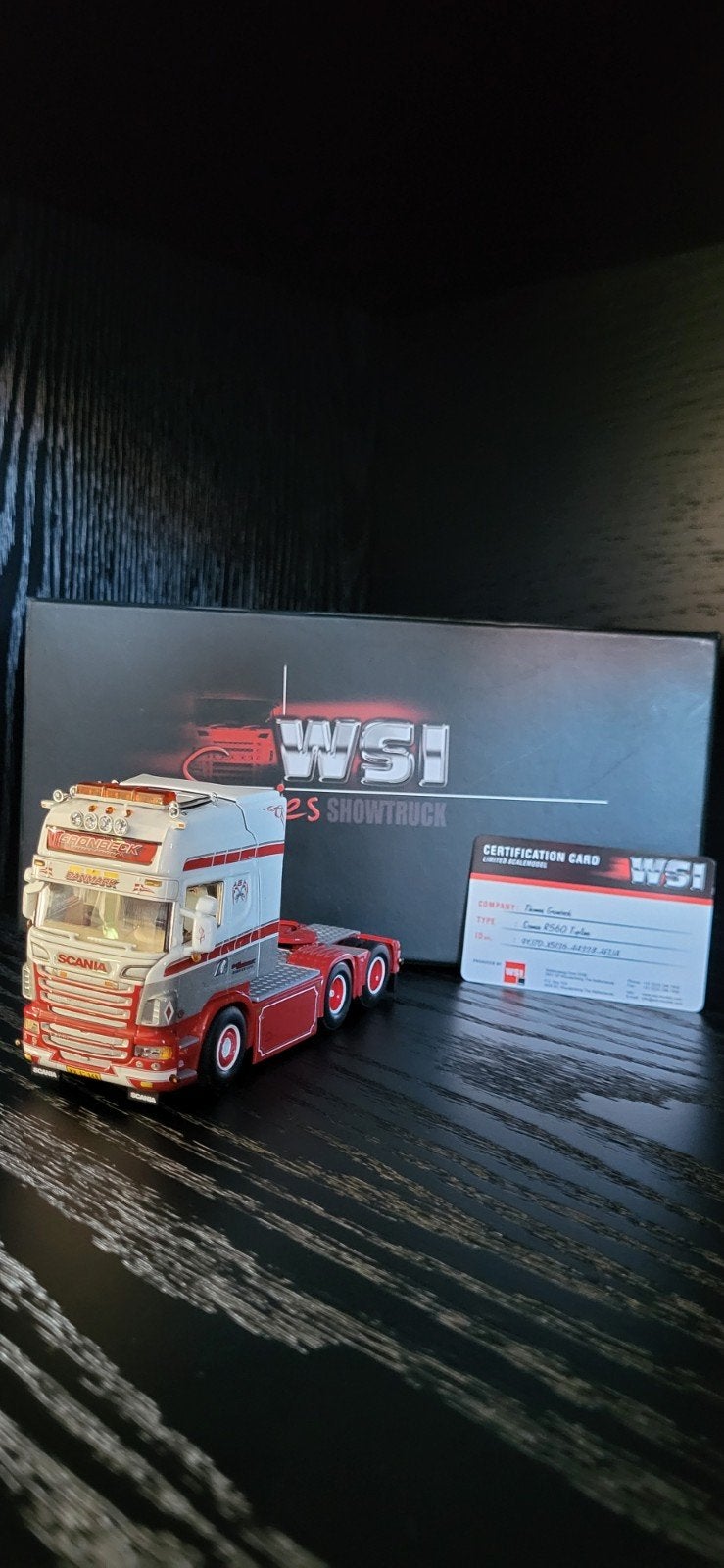 Wsi scania Thomas gronbeck, Ophalen of Verzenden, Nieuw, Bus of Vrachtwagen, Wsi