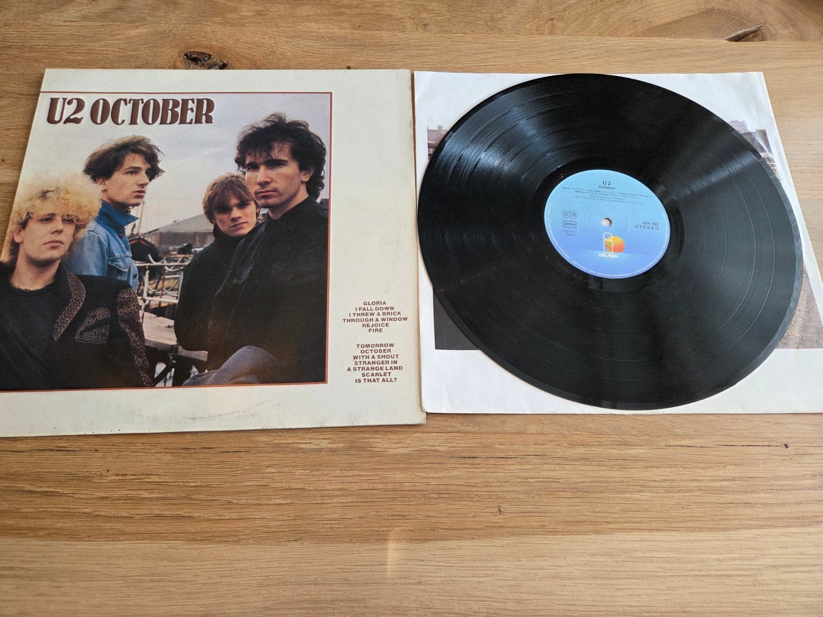 U2 october LP, Ophalen of Verzenden