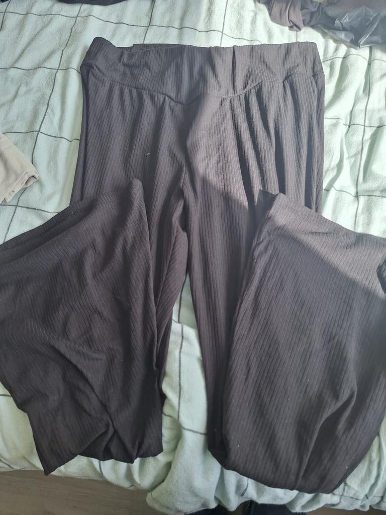 Flared legging, Zwart, Nieuw, Ophalen of Verzenden, Shein Curve