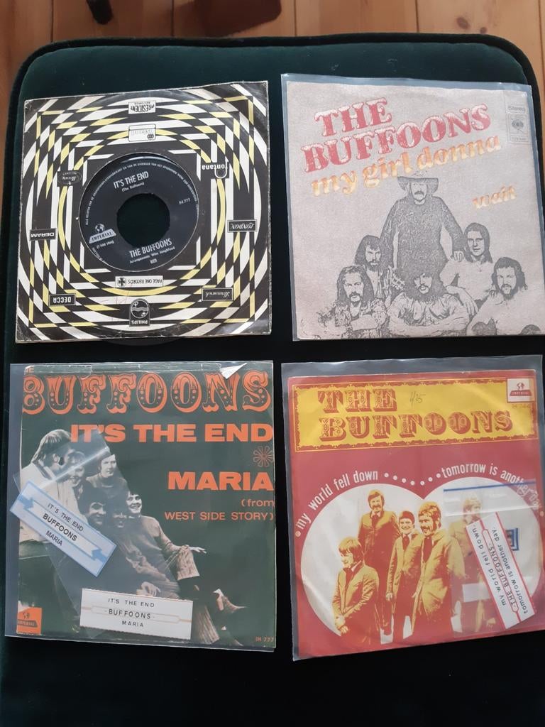 Singels Buffoons., Cd's en Dvd's, Vinyl Singles, Ophalen of Verzenden, Gebruikt
