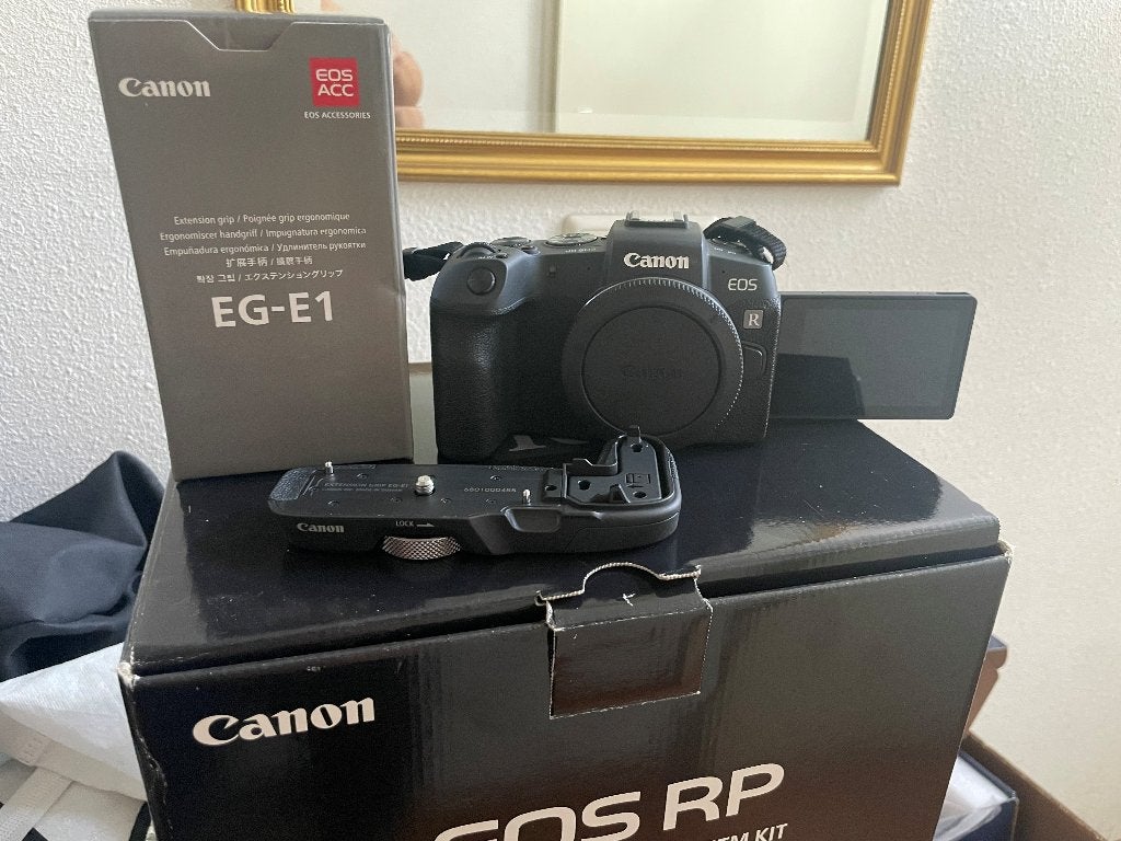 Canon RP full frame vlog/camera 4K Wifi/Bleutooth + org doos, Ophalen, Canon, Zo goed als nieuw, 26 megapixels