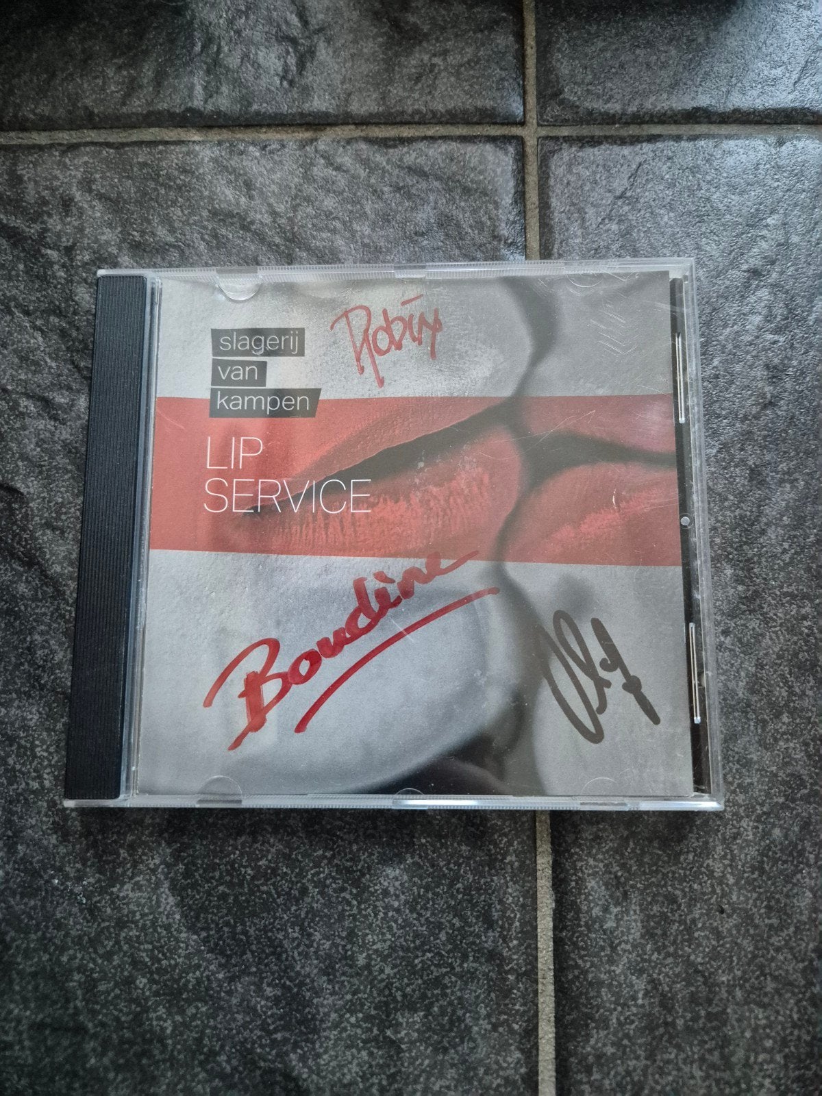 Slagerij van Kampen - Lip Service CD (Gesigneerd), Gebruikt, Overige genres, Ophalen of Verzenden, Gesigneerd