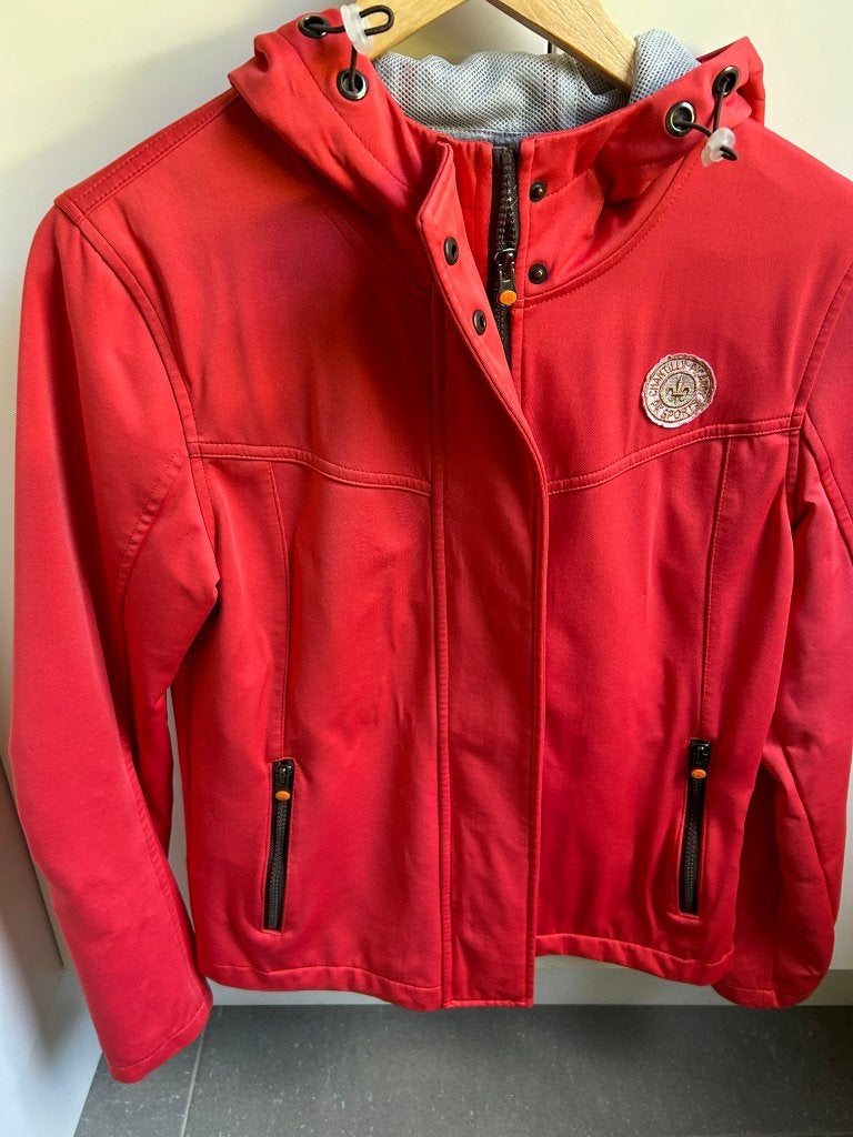 PK Sports softshell jack maat S, Ritssluiting, Gebruikt, Oranje, Overige merken