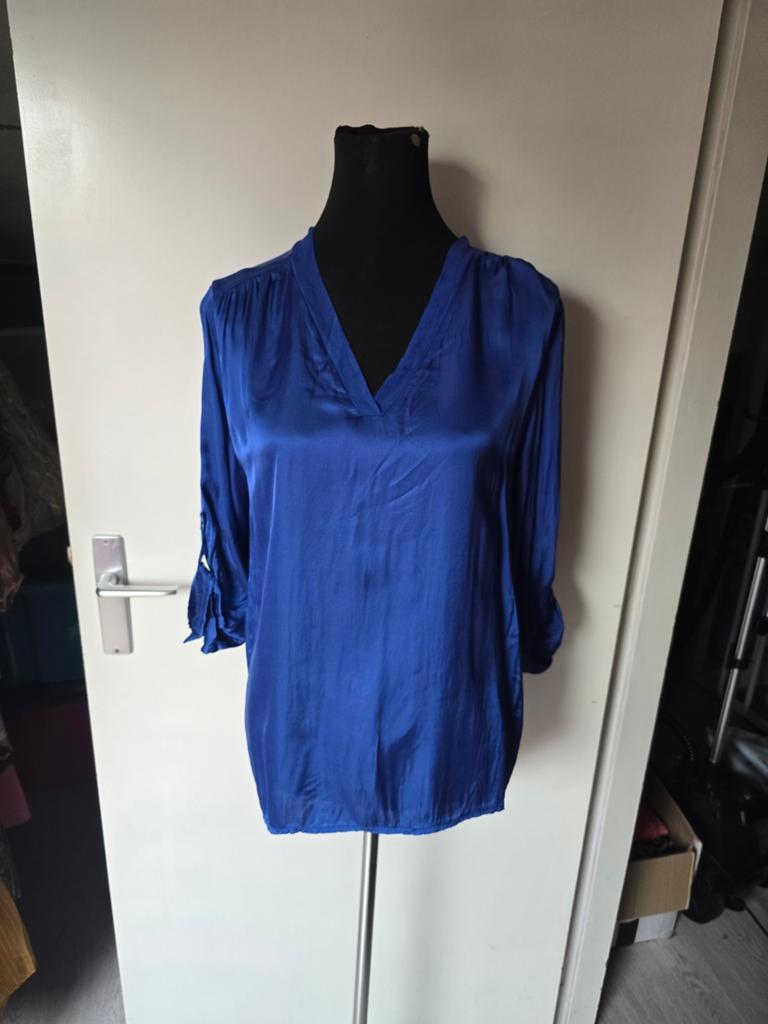 Blouse nieuw van ambika, Maat 38/40 (M), Blauw, Nieuw, Ophalen of Verzenden
