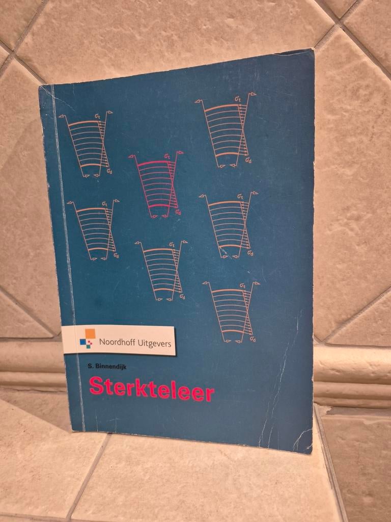 Sterkteleer - S. Binnendijk (Noordhoff Uitgevers), Gelezen, S. Binnendijk, Ophalen of Verzenden, MBO