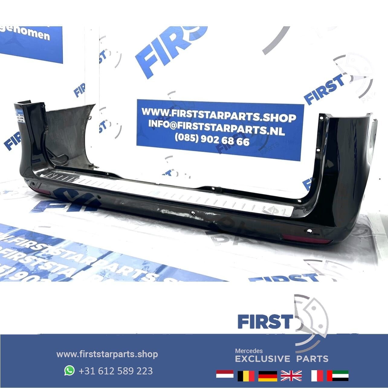 W447 ACHTERBUMPER V KLASSE Mercedes VITO BUMPER COMPLEET ZWA