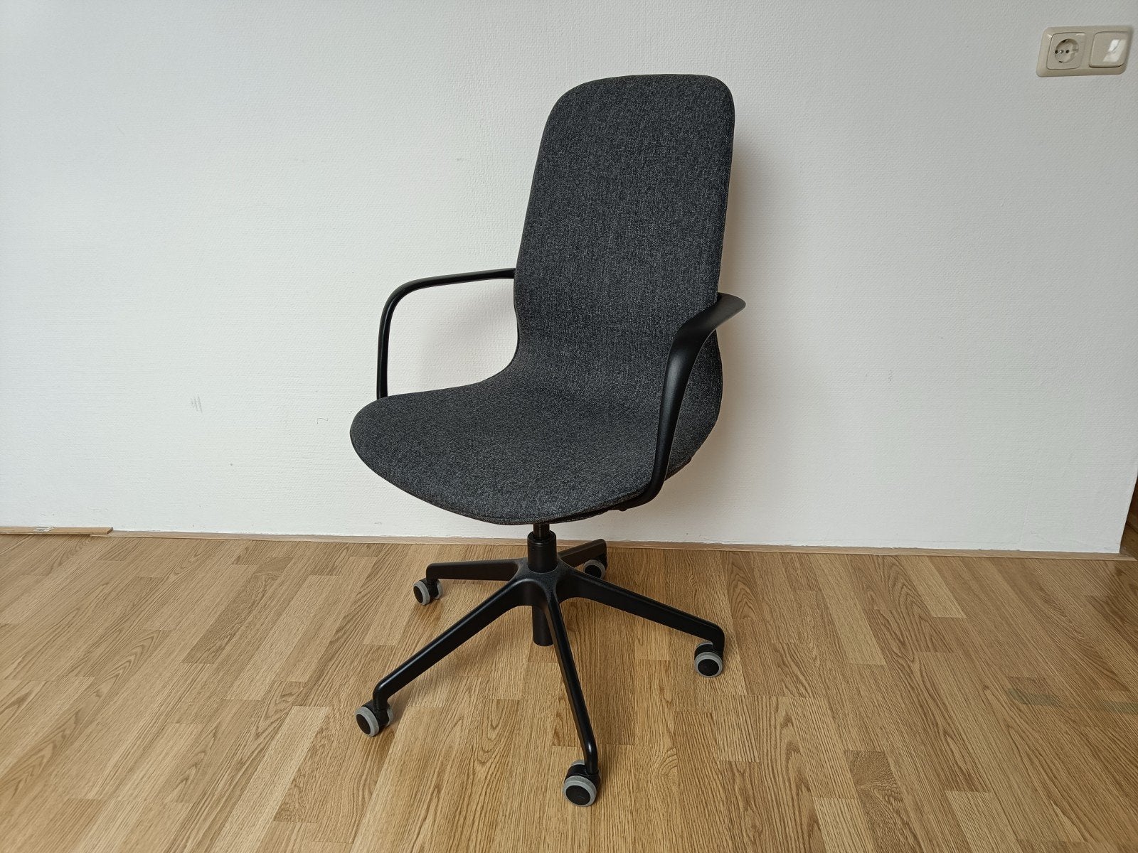Ikea Långfjäll bureaustoel, Ophalen, Zo goed als nieuw, Grijs, Bureaustoel