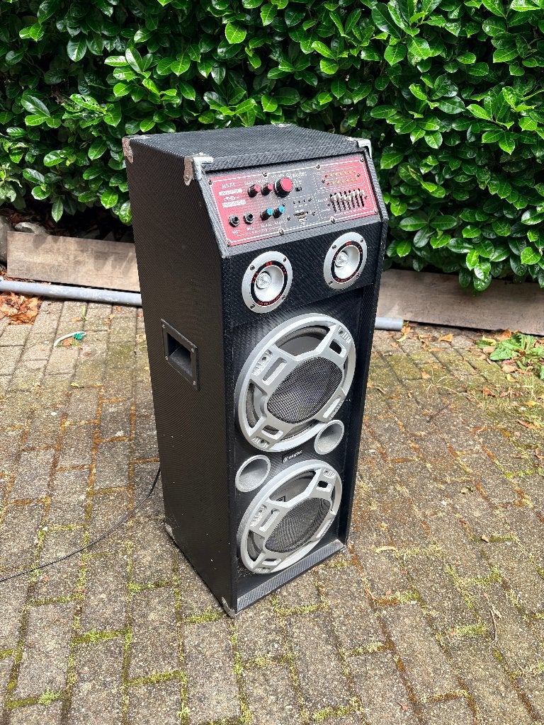 Party en Karaokespeaker, Ophalen, Gebruikt, Luidspreker(s)