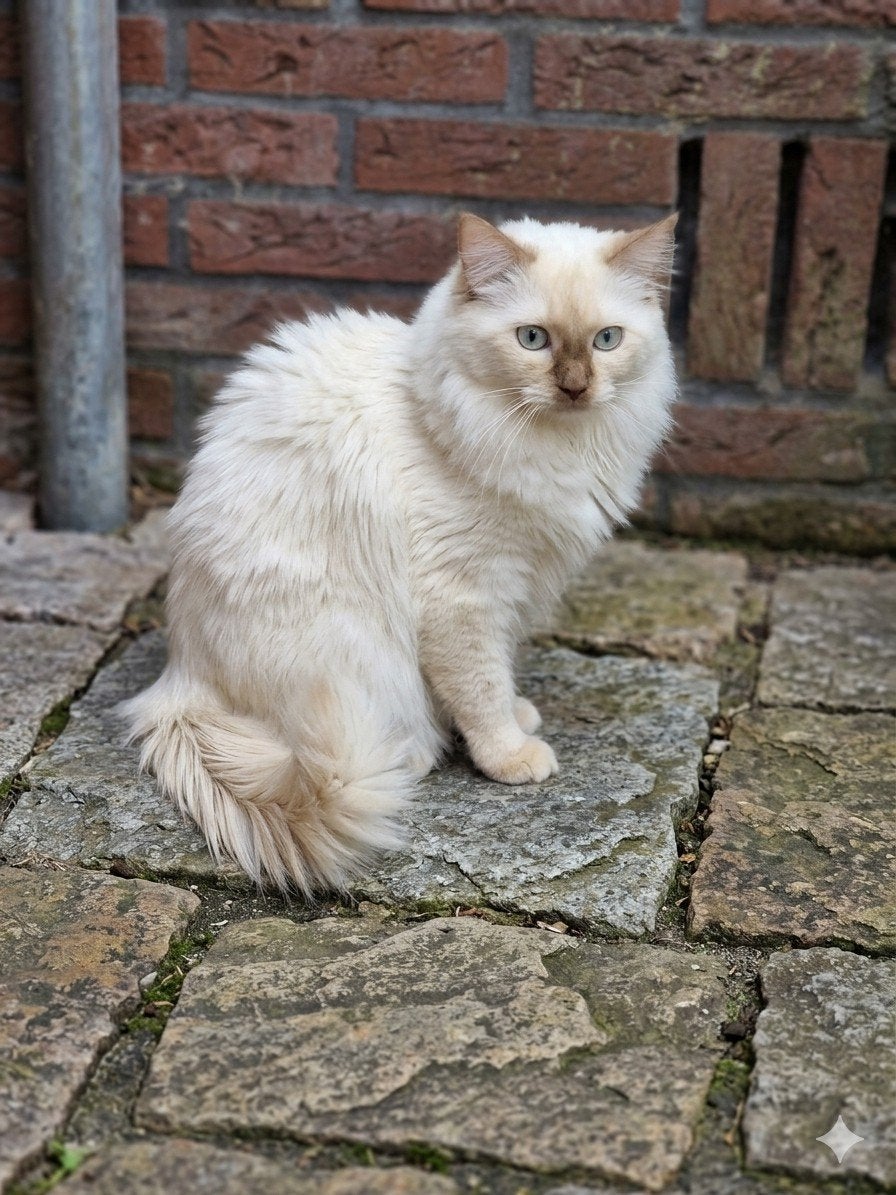 Dekkater ragdoll Cinnamon Mink, Kater, Met stamboom