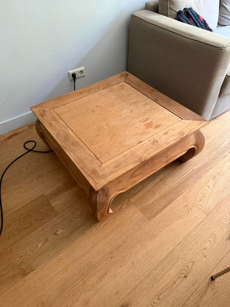 Opium tafel, Huis en Inrichting, Tafels | Salontafels, Ophalen, Gebruikt, 50 tot 100 cm, 50 tot 100 cm