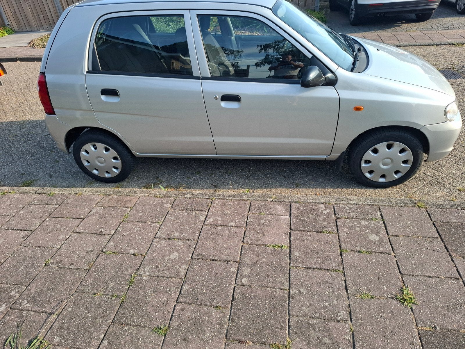 Suzuki Alto 1.1 AUT 2005 Grijs, Auto's, 4 cilinders, 4 stoelen, Origineel Nederlands, Zilver of Grijs