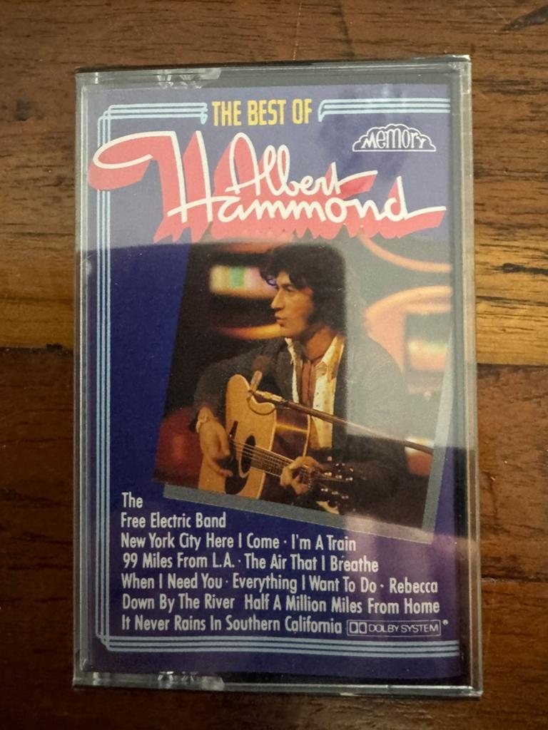 Albert Hammond : The best of … uit 1982, Cd's en Dvd's, Cassettebandjes, 1 bandje, Ophalen of Verzenden, Origineel, Pop
