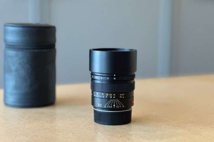 Leica Summicron-M 90mm 2.0 11136, Audio, Tv en Foto, Fotografie | Lenzen en Objectieven, Info@leica-welt.com, Zo goed als nieuw