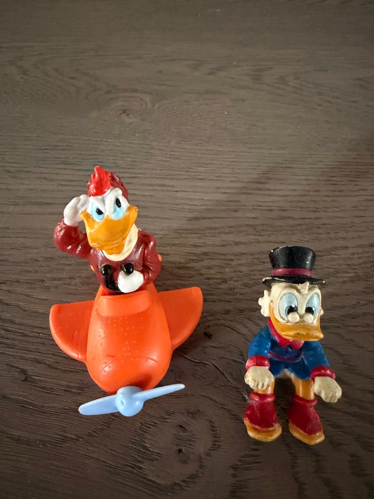 Vintage Donald Duck en Dagobert Duck figuren, Ophalen of Verzenden, Zo goed als nieuw, Jongen of Meisje
