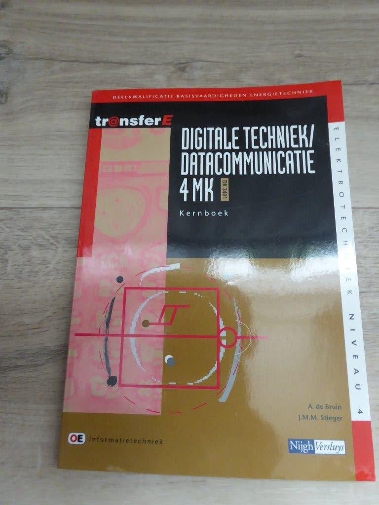 Digitale techniek/datacommunicatie 4 MK kernboek, Ophalen of Verzenden, Zo goed als nieuw, Overige niveaus