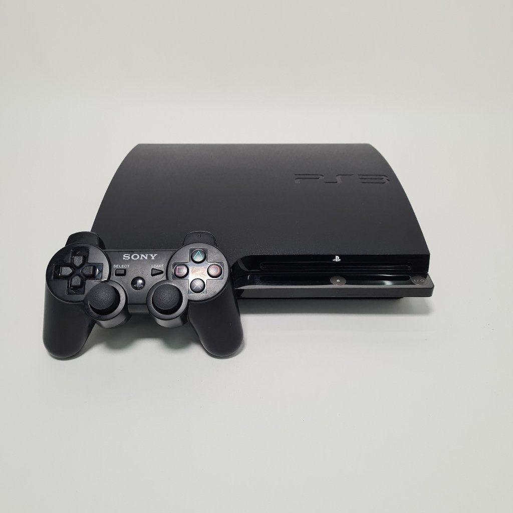 Playstation 3 Slim 120GB met Controller, Gebruikt, Ophalen of Verzenden, 120 GB, Met 1 controller
