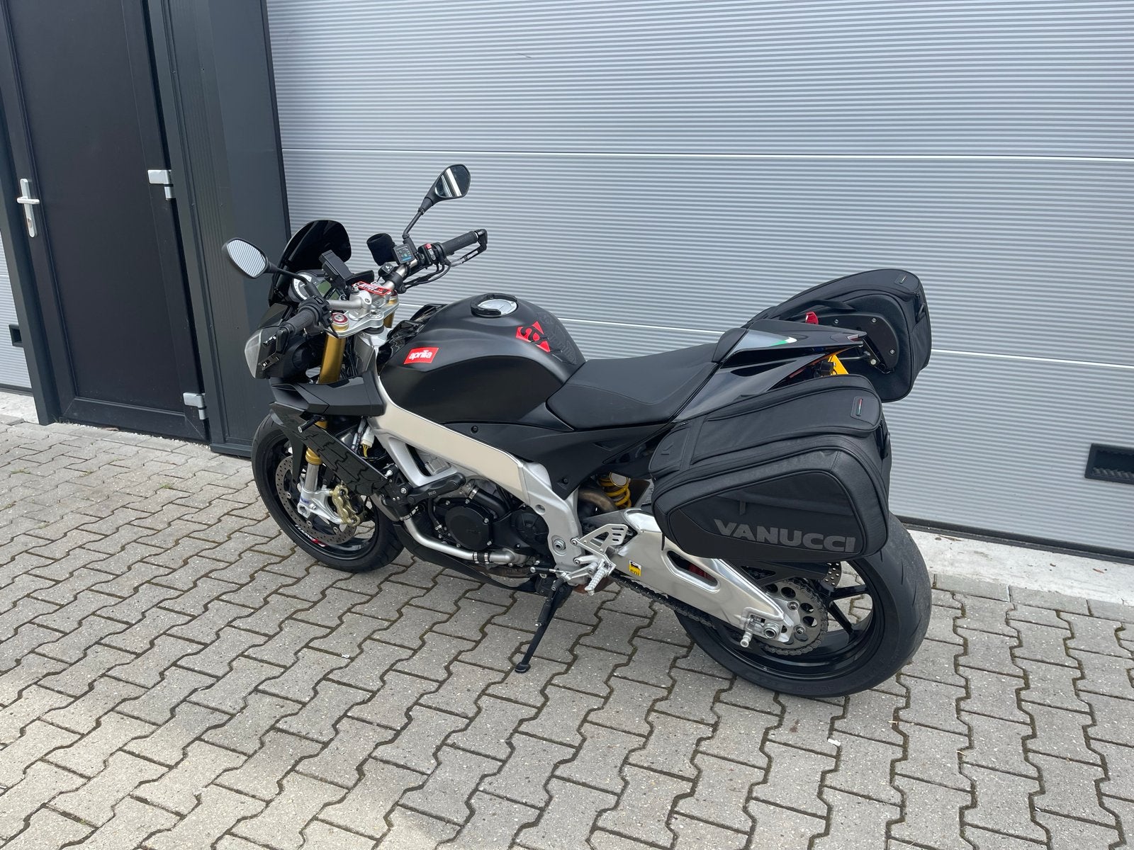 Kofferset en diverse onderdelen Aprilia Tuono V4R RSV4, Ophalen of Verzenden, Gebruikt