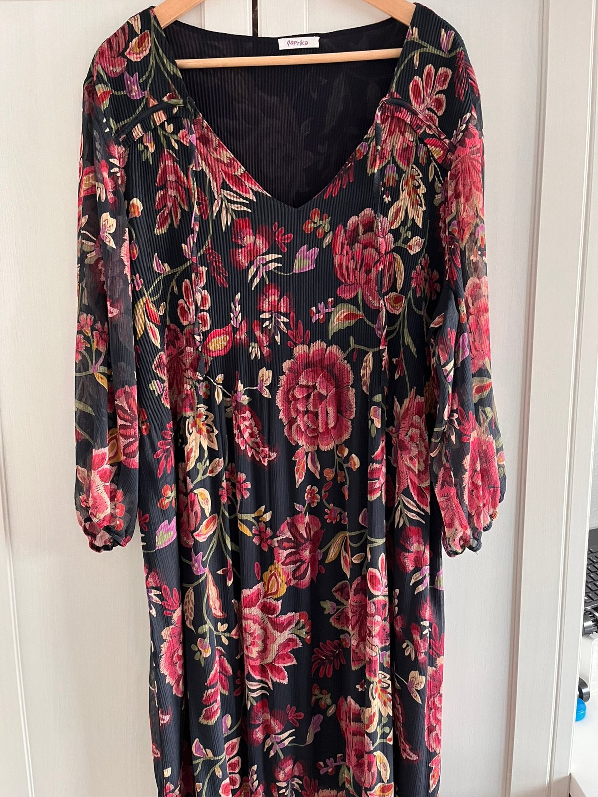 Heel mooie jurk van Paprika mt 48/50, Kleding | Dames, Ophalen of Verzenden, Zo goed als nieuw, Maat 46/48 (XL) of groter, Onder de knie
