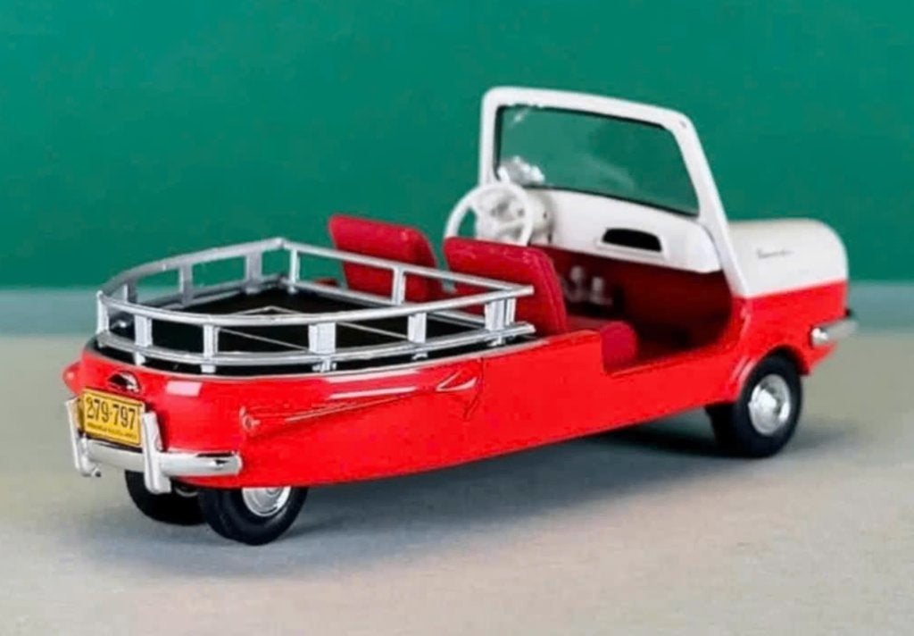 Bambi Sporty 1962 schaal 1/43 MICRO d'antan auto's # 79, Hobby en Vrije tijd, Modelauto's | 1:43, Ophalen of Verzenden, Nieuw