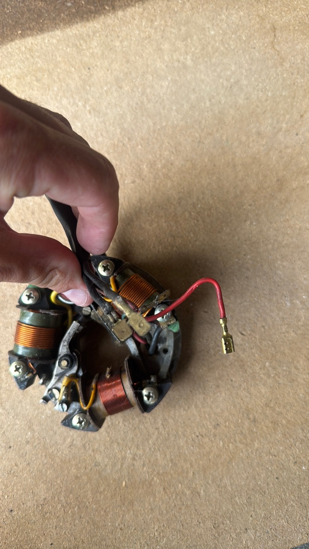 Vespa V50 Ontsteking Stator, Ophalen of Verzenden, Zo goed als nieuw, Overige schalen, Onderdeel