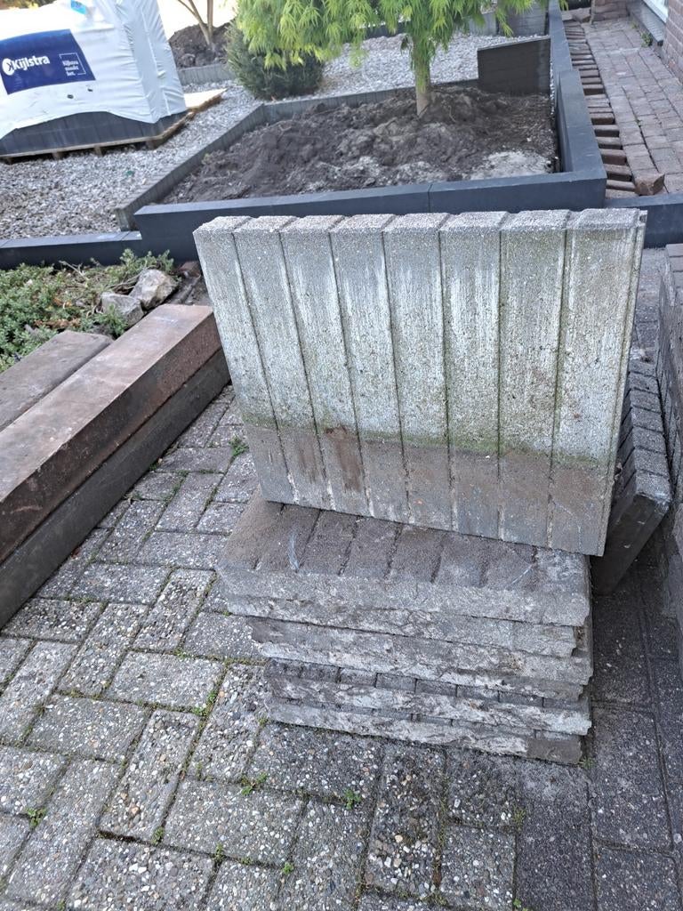 Gratis 40 stuks pallisades 50x40, Tuin en Terras, Ophalen, Minder dan 100 cm
