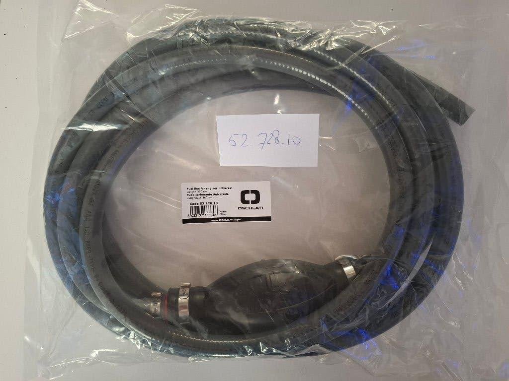 Extra lange Brandstofslang 3,6mtr. 8mm met knijpbal voor BBM, Ophalen of Verzenden, Nieuw, Motor en Techniek