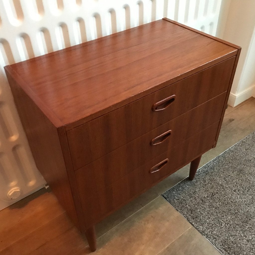 Vintage kast kastje ladekastje Pastoe Webe Awa Deens, Ophalen, 50 tot 100 cm, Nvt, Minder dan 100 cm