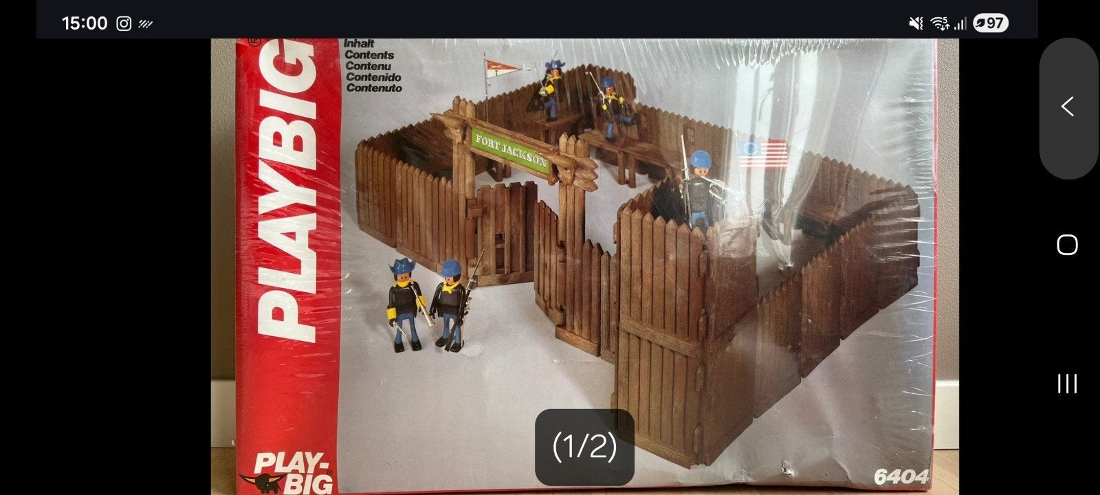 vintage Play Big speelgoed Fort Jackson, Ophalen of Verzenden