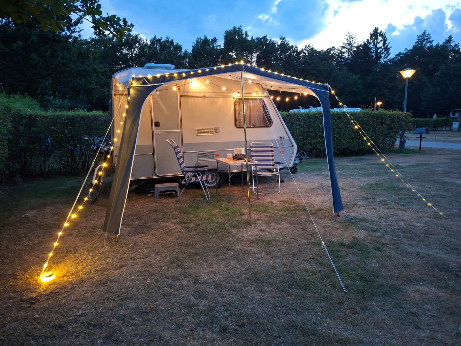Beyerland Vitesse caravan 350/2 - vintage, compleet– € 2.500, Ophalen, Gebruikt, Tot en met 4
