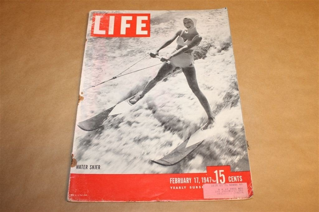 Vintage magazine - Life 17 februari, 1947, Ophalen of Verzenden, 1940 tot 1960, Knipsel(s)