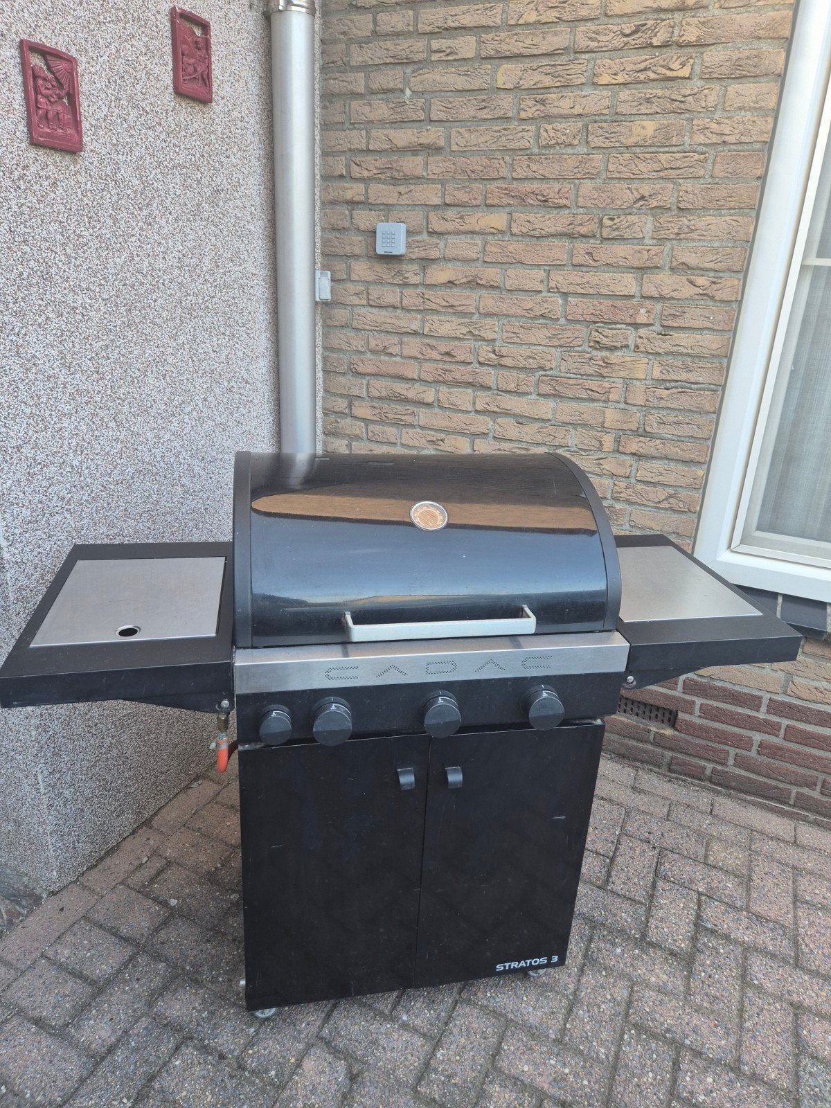 BBQ Stratos 3 gasbarbecue, Ophalen, Gebruikt, Stratos