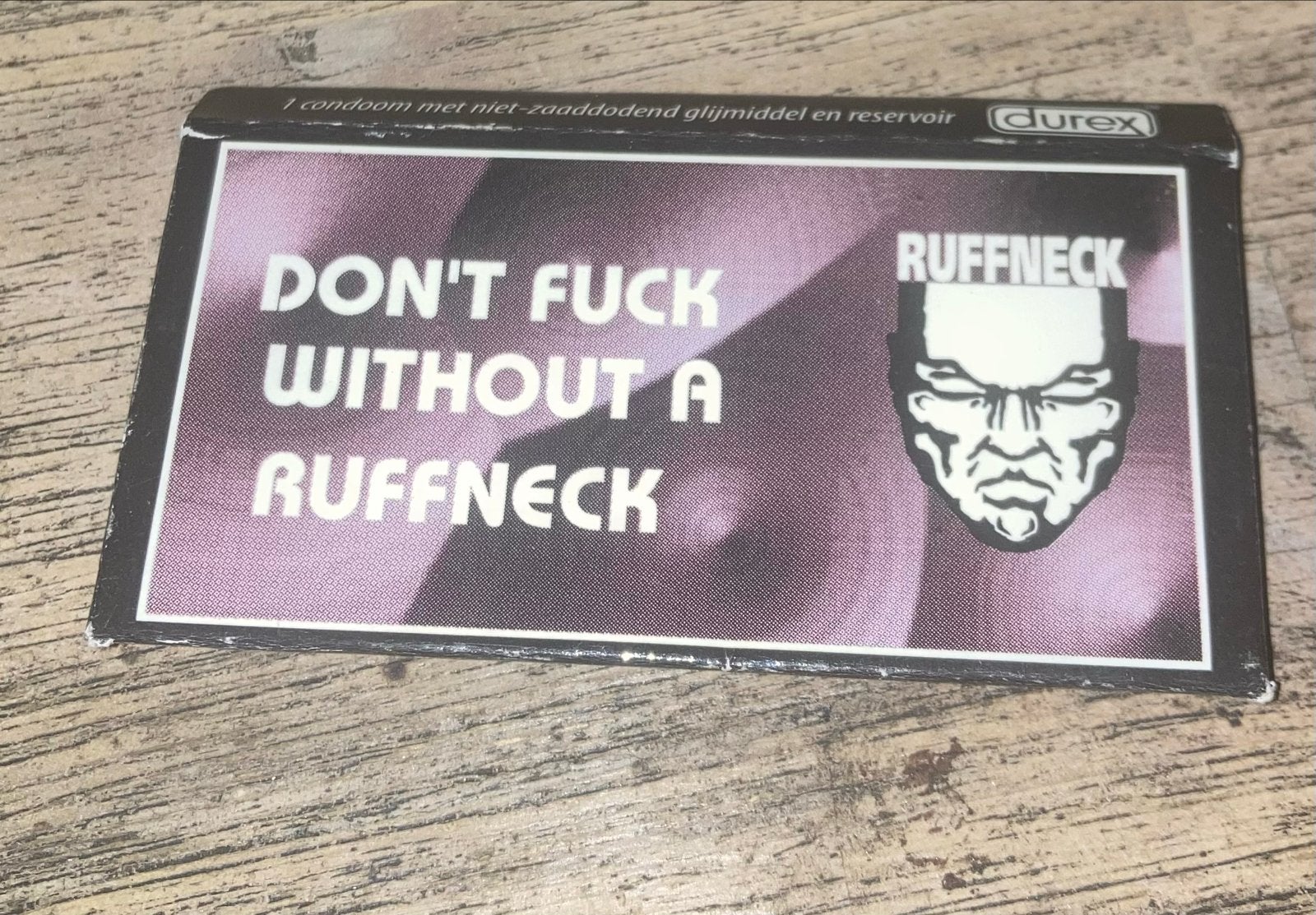 Ruffneck condoom verpakking, Ophalen of Verzenden