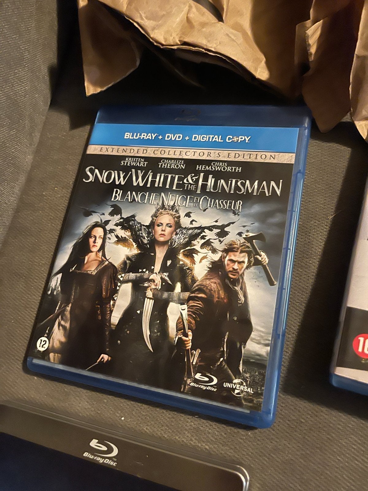 Snow White & The Huntsman Blu-ray + DVD + Digital Copy, Cd's en Dvd's, Blu-ray, Nederlands, Film, Science Fiction en Fantasy, Ophalen of Verzenden