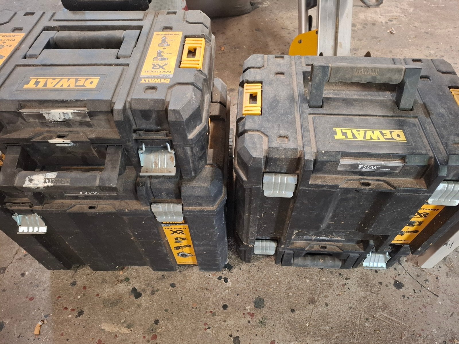 Lege DeWalt TSTAK koffers, Ophalen of Verzenden, Gebruikt