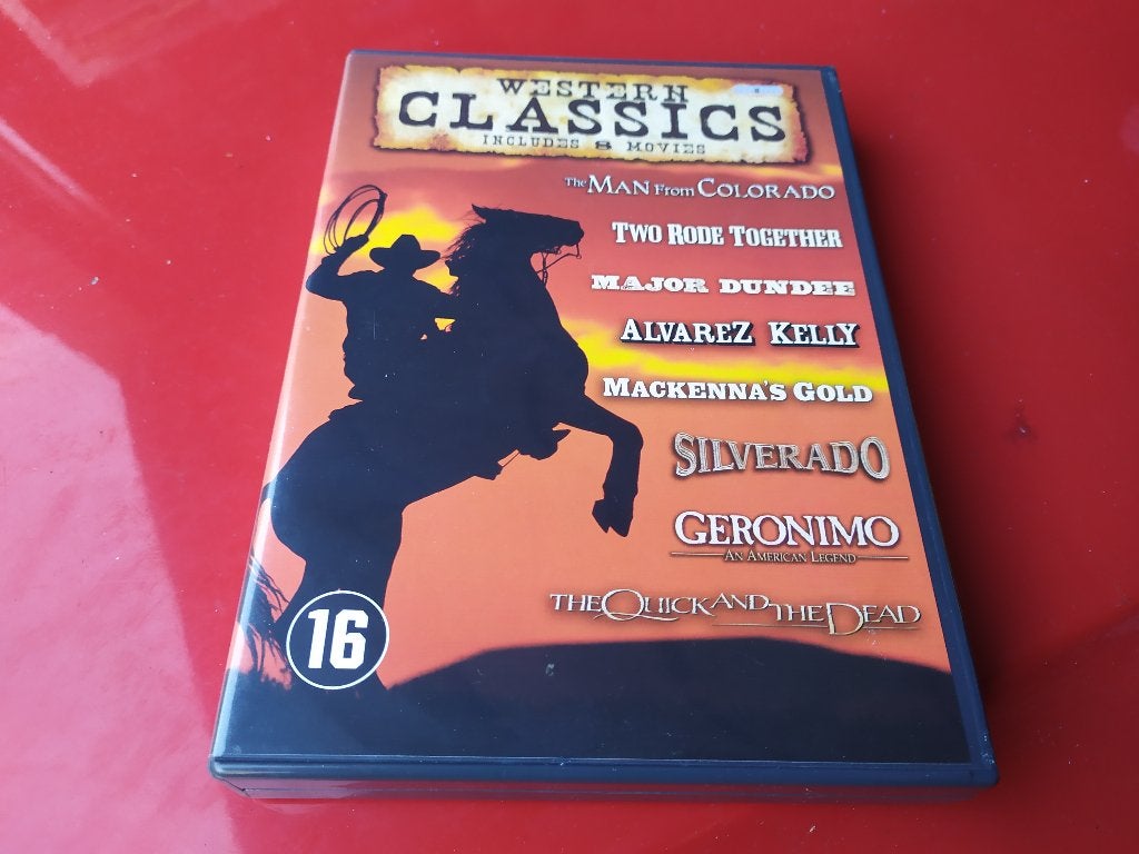 Western Classics - Includes 8 Movies, Ophalen of Verzenden, 1960 tot 1980, Gebruikt, Actie en Avontuur