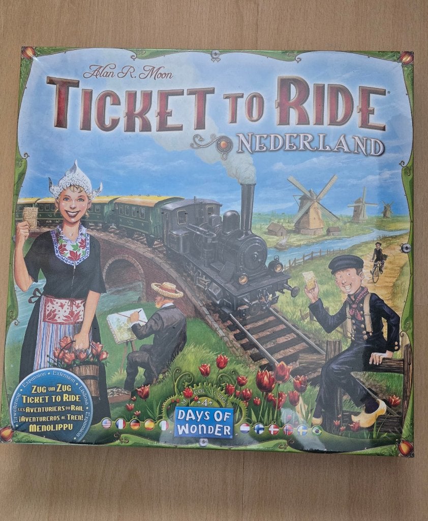 Ticket to Ride Nederland - Uitbreiding (Gesealed), Ophalen of Verzenden, Nieuw, Days of Wonder