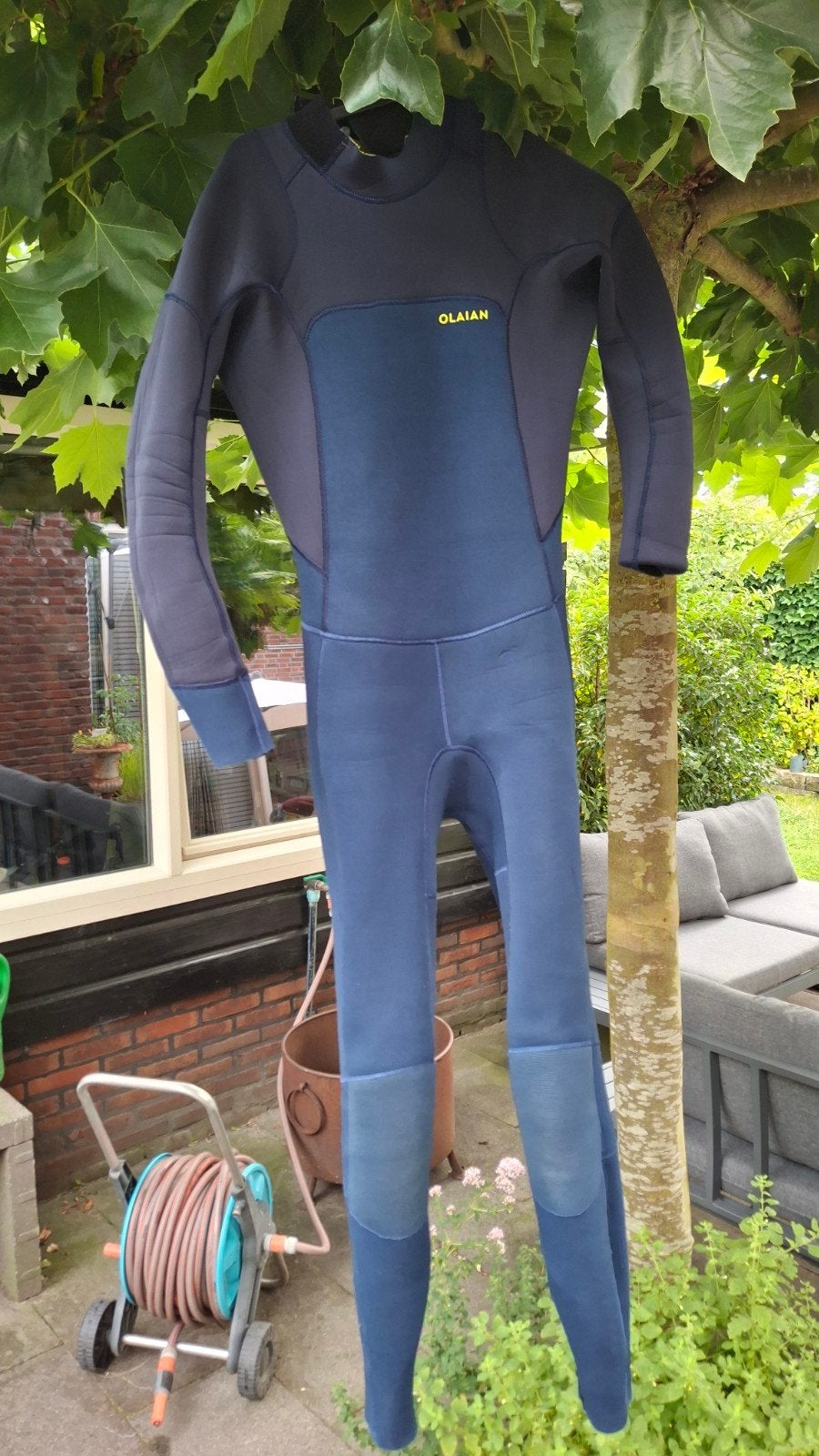 OLAIAN Wetsuit 3.2mm voor kinderen (12-13 jaar), Wetsuit, Kind, Ophalen of Verzenden, Zo goed als nieuw