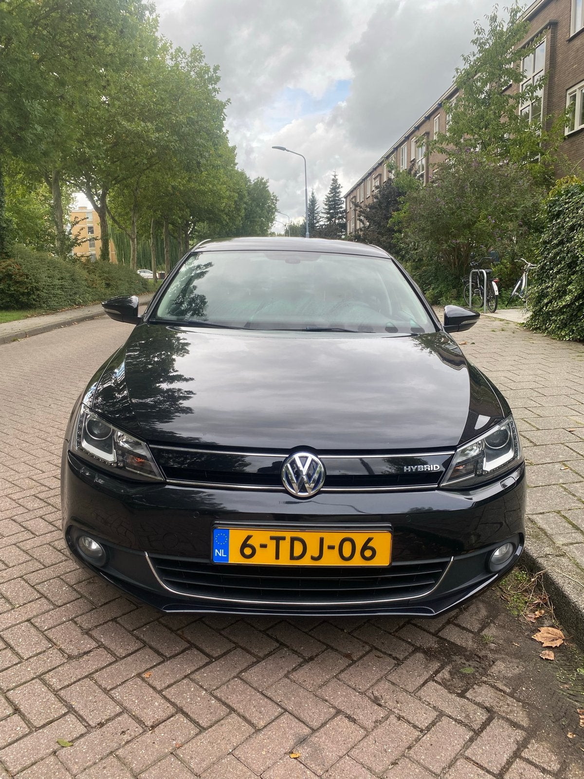 Volkswagen Jetta 1.4 TSI Hybrid 170pk 7-DSG 2013 Zwart, Auto's, Volkswagen, Zwart, Origineel Nederlands, 1405 kg, Sedan